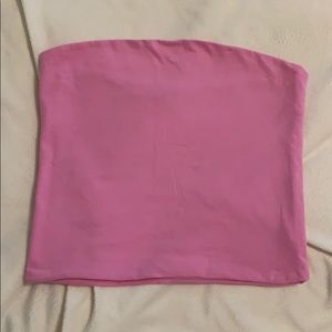 Brandy Melville Pink Tube Top